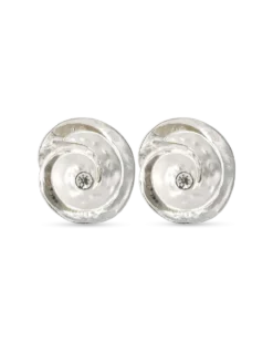 Boucles d'oreilles clips - Silver Shells