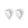 Boucles d'oreilles clips - Smooth Silver