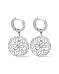 Boucles d'oreilles en acier inoxydable - Sweet Bloom