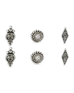 Boucles d'oreilles - Ethnic Silver