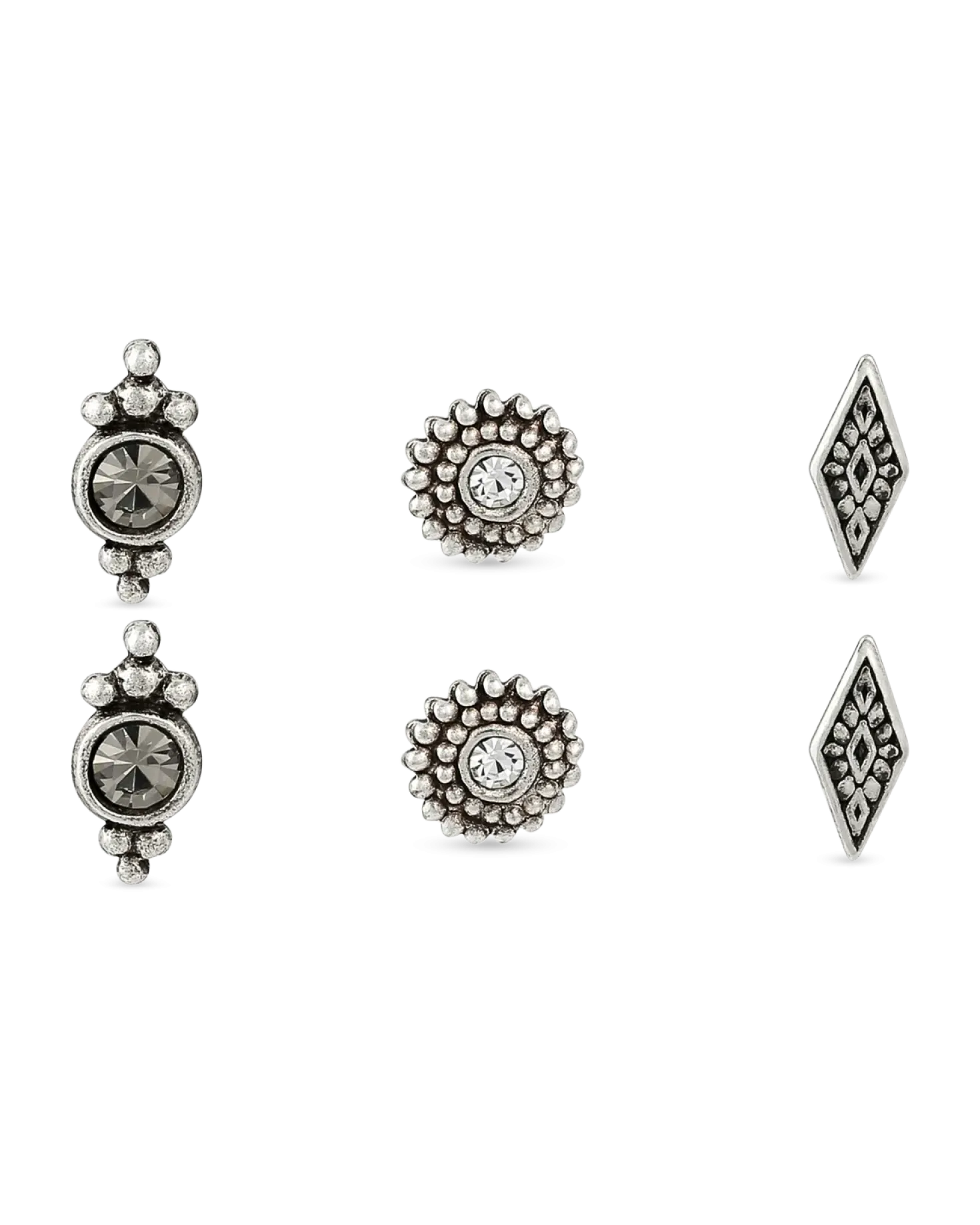 Boucles d'oreilles - Ethnic Silver