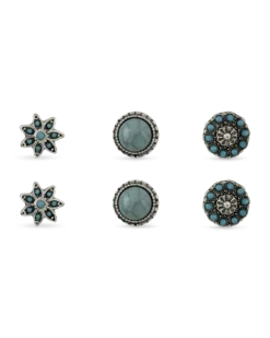 Boucles d'oreilles - Floral Trio