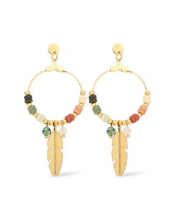 Boucles d’oreilles - Gem Feather