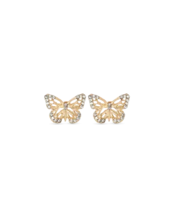Boucles d'oreilles - Golden Butterfly
