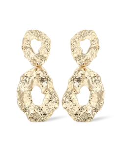Boucles d'oreilles - Golden Fluid
