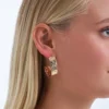 Boucles d'oreilles - Golden Swirl