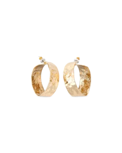 Boucles d'oreilles - Golden Swirl