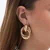 Boucles d'oreilles - Gold Twist