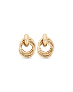 Boucles d'oreilles - Gold Twist