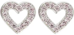 Boucles d'oreilles - Pink Heart