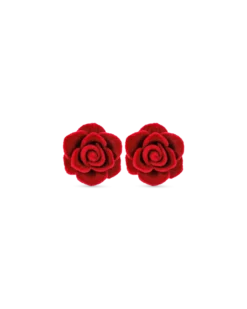 Boucles d’oreilles - Red Rose