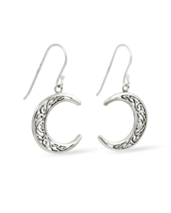 Boucles d’oreilles - Silver Crescent