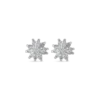 Boucles d'oreilles - Silver Flower