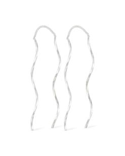 Boucles d'oreilles - Silver Waves