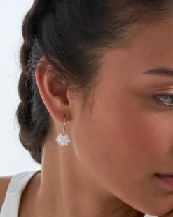 Boucles d'oreilles - Snowball