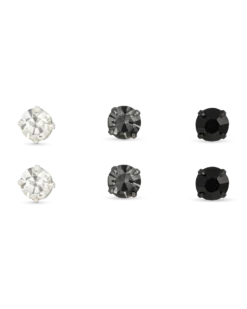 Boucles d'oreilles - Three Diamond Glam