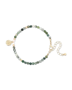 Bracelet - Agate Pearls