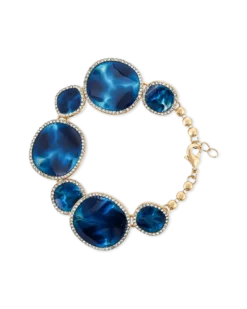 Bracelet - Blue Enamel