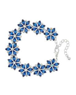 Bracelet - Blue Flower
