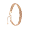 Bracelet - Braided Rosé