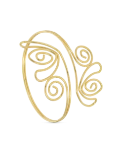 Bracelet de biceps - Golden Squiggle