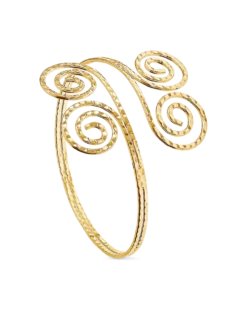 Bracelet de biceps - Golden Swirl