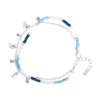 Bracelet de cheville - Blue Beads