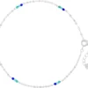 Bracelet de cheville - Blue Sequins