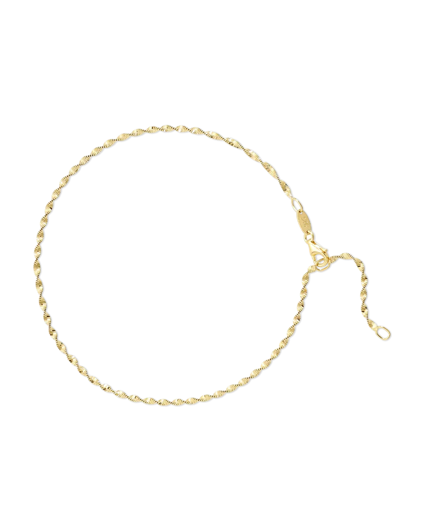 Bracelet de cheville - Golden Chain