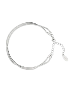 Bracelet de cheville - Steel Rows