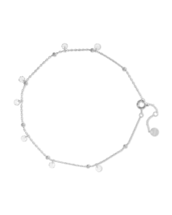 Bracelet de cheville - Zirconia Silver