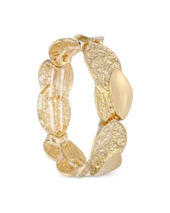 Bracelet - Hammered Leaf