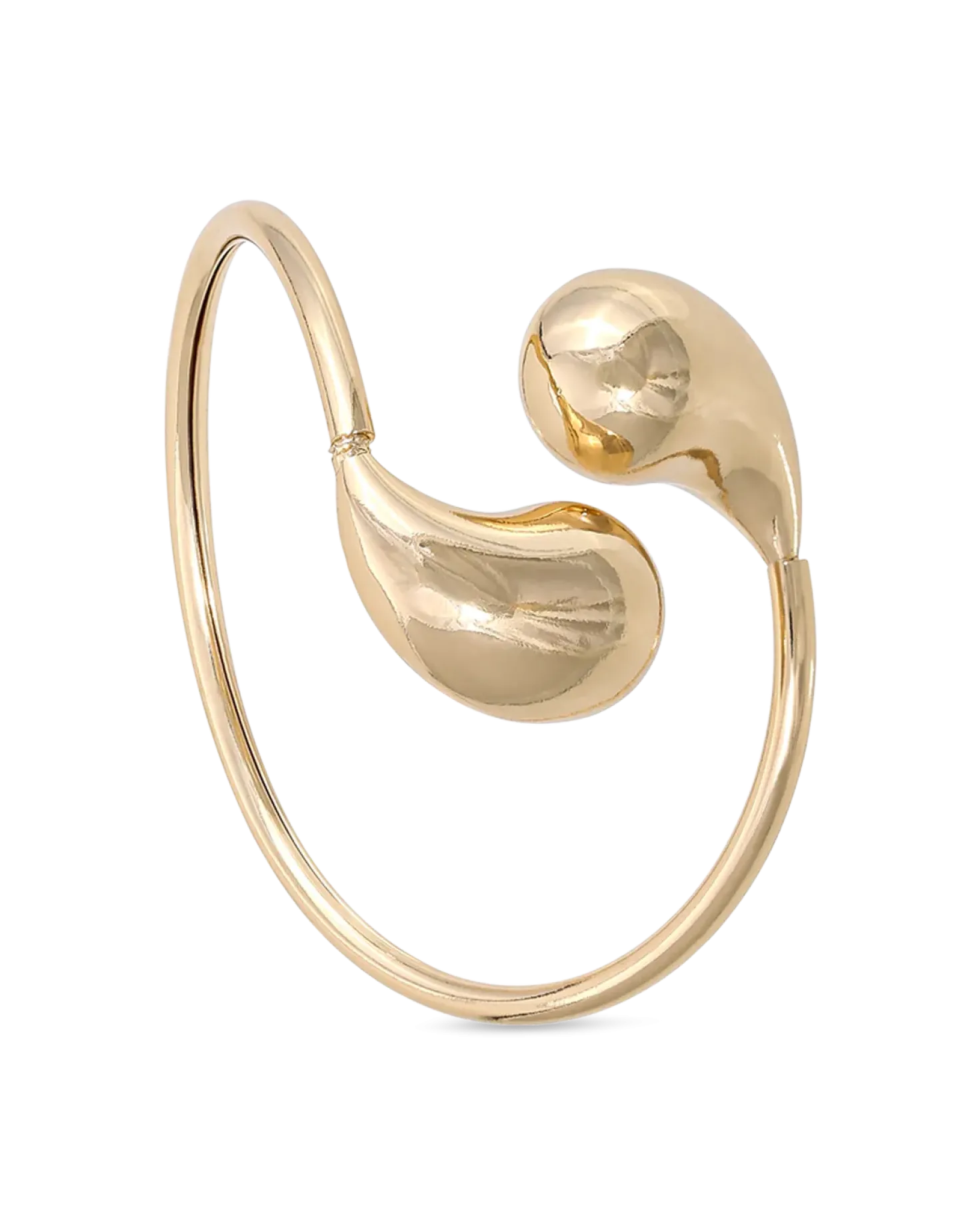 Bracelet jonc - Chunky Teardrops
