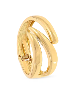 Bracelet jonc - Golden Aesthetic