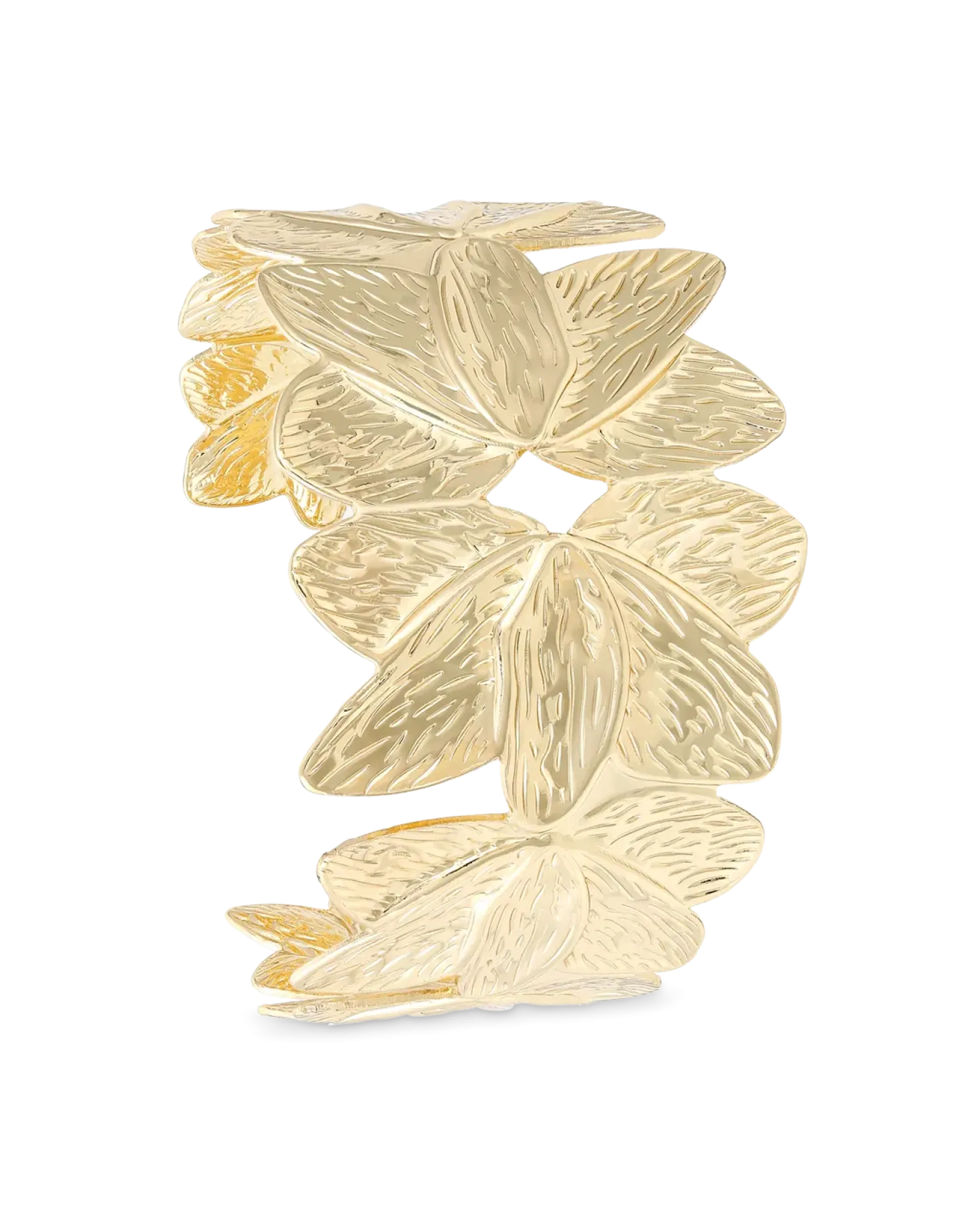 Bracelet jonc - Golden Blossom