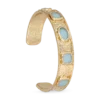 Bracelet jonc - Golden Blue