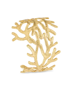 Bracelet jonc - Golden Coral