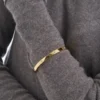 Bracelet jonc - Golden Essence