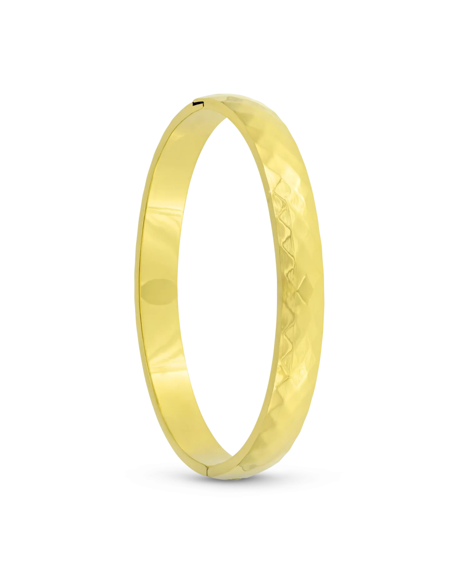 Bracelet jonc - Golden Facet