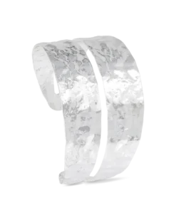 Bracelet jonc - Hammered Double