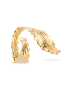 Bracelet jonc - Hammered Leaf