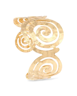 Bracelet jonc - Hammered Spiral