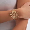 Bracelet jonc - Hammered Sun