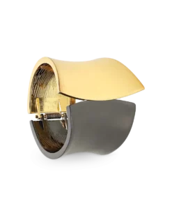 Bracelet jonc - Hematite Statement