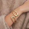 Bracelet jonc - Open Gold