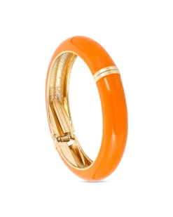 Bracelet jonc - Orange Statement