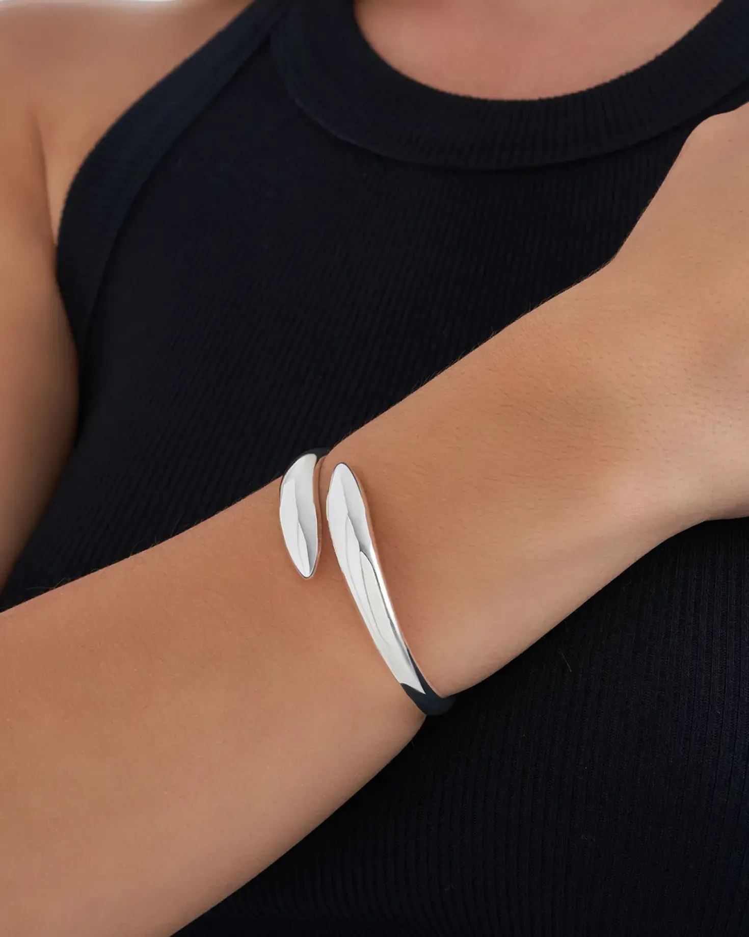 Bracelet jonc - Silver Unity