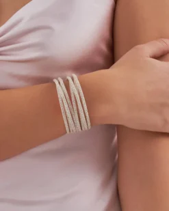 Bracelet jonc - Sparkling Mesh