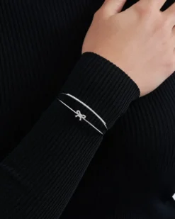 Bracelet jonc - Sparkling Ribbon