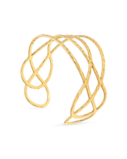 Bracelet jonc - Twisted Gold